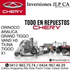 La imagen 1 de la Empresa INVERSIONES JLP CA Repuestos Chery en Puerto Ordaz F
