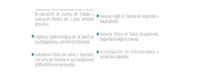 La imagen 3 de la Empresa ESOCA, C.A ESPECIALISTAS EN SALUD OCUPACIONAL Servicios en Valencia G