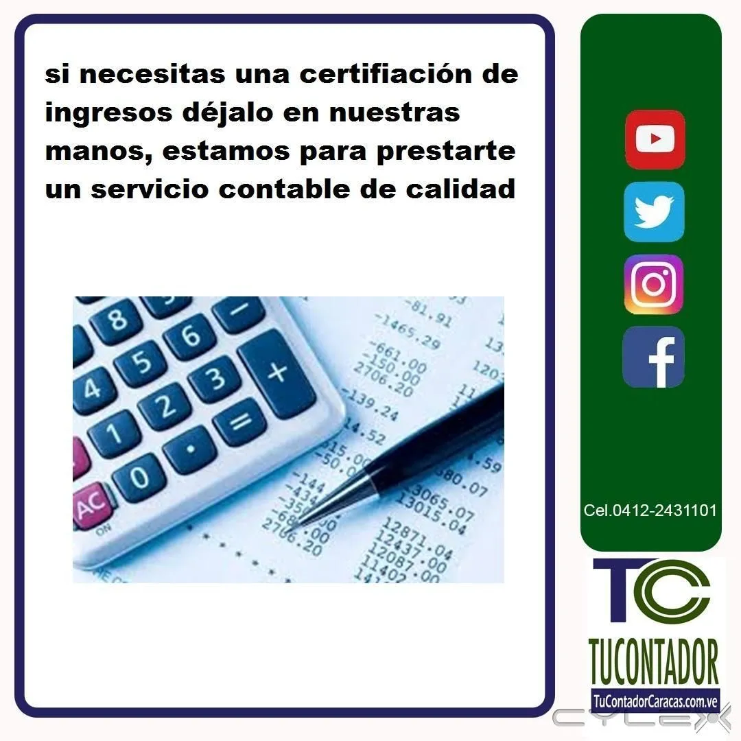 La imagen 3 de la Empresa TU CONTADOR CARACAS