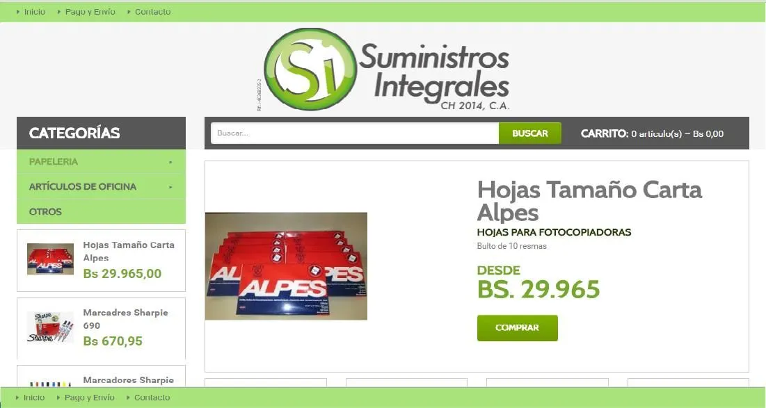 La imagen 2 de la Empresa SUMINISTROS INTEGRALES CH 2014 C.A