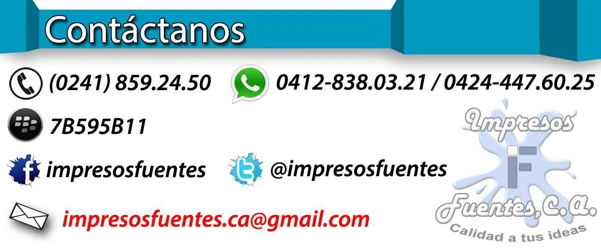 La imagen 1 de la Empresa IMPRESOS FUENTES, C.A.