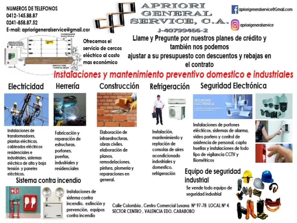 La imagen 5 de la Empresa APRIORI GENERAL SERVICE C.A.
