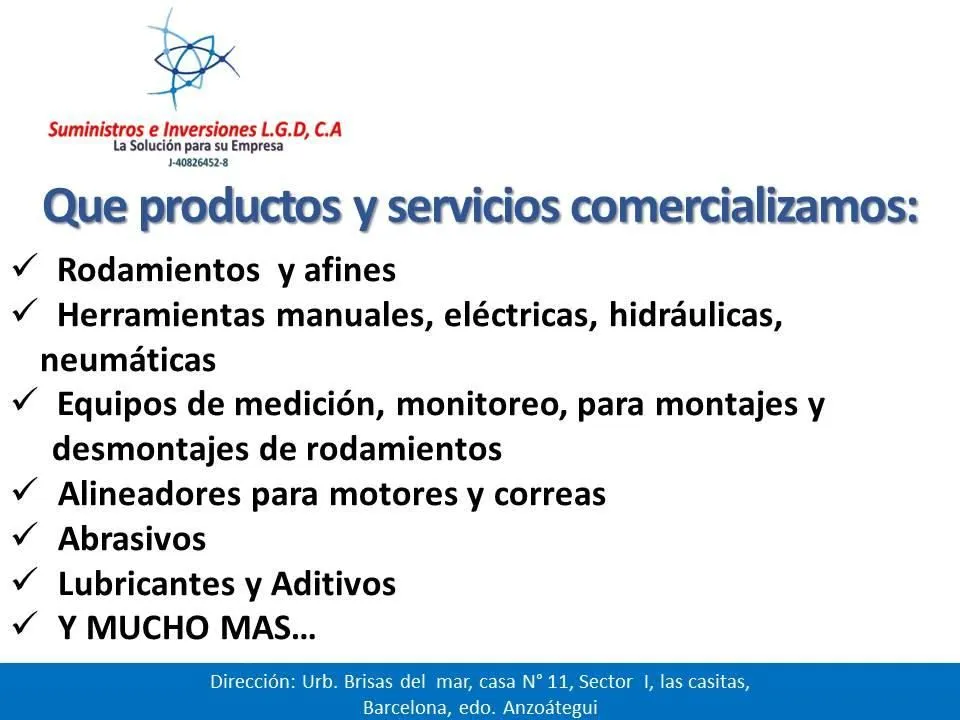 La imagen 8 de la Empresa SUMINISTROS E INVERSIONES L.G.D